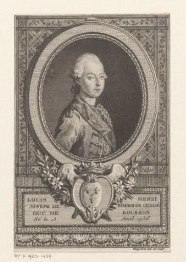 Portrait of Louis VI of Bourbon-Condé