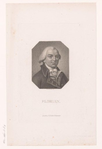 Portrait of Jean-Pierre Claris de Florian