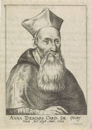 Portrait of the French Cardinal Anne d'Escars de Givry