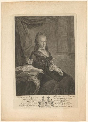 Portrait of Catharina Hedwig von der Hagen