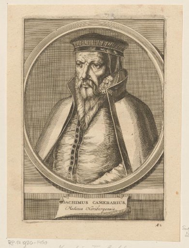 Portrait of Joachim Camerarius II