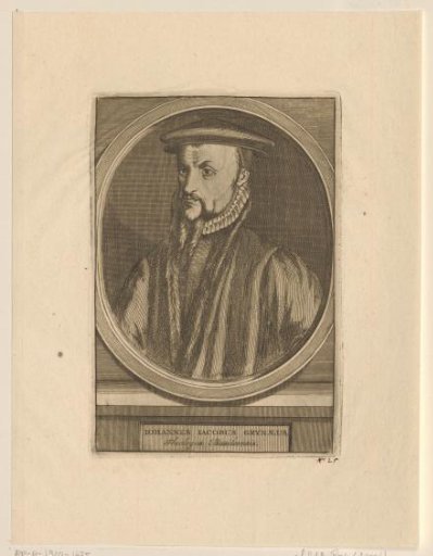 Portrait of Johann Jakob Grynaeus
