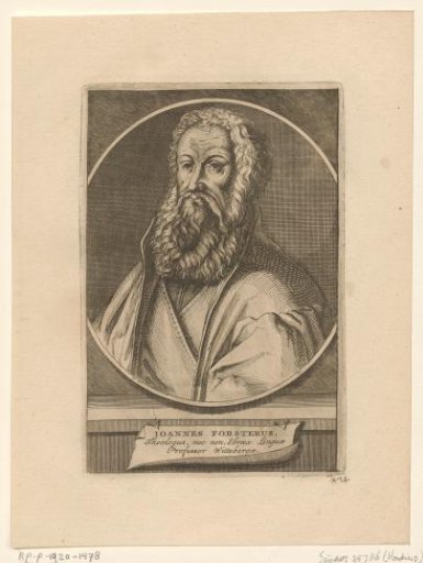 Portrait of Johann Forster