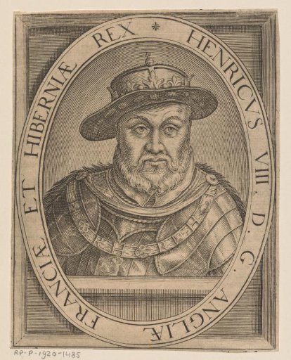 Portrait of Henry VIII, King of England