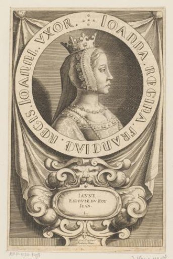 Portrait of Joan I of Auvergne