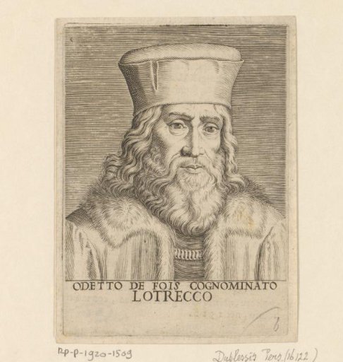 Portrait of Odet de Foix, Count of Lautrec