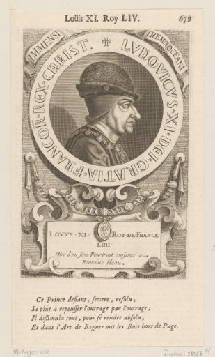 Portrait of Louis XI, King of France