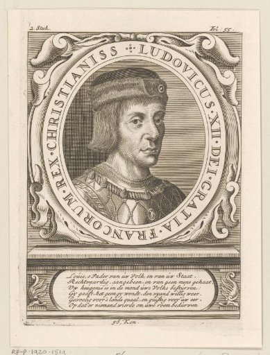Portrait of Louis XII, King of France
