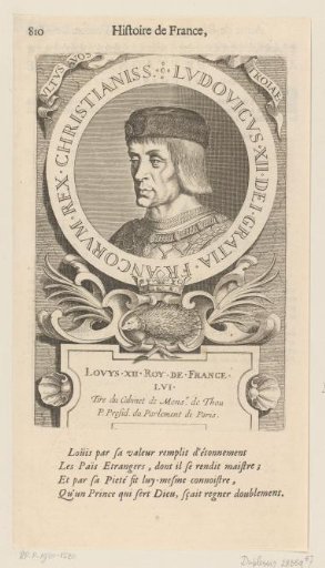 Portrait of Louis XII, King of France