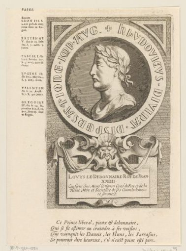 Portrait of Louis the Pious