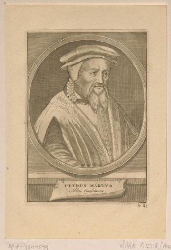 Portrait of Petrus Martyr Vermigli