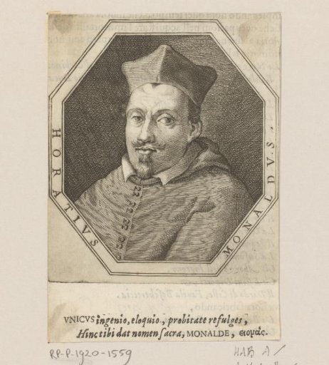 Portrait of Horatio Monaldi