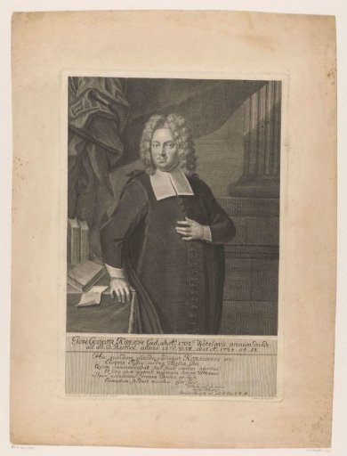 Portrait of Johann Gottfried Kirsch