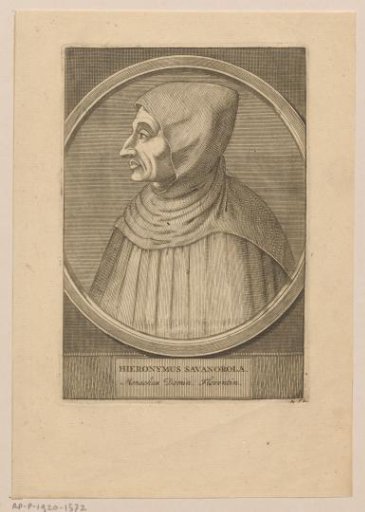 Portrait of Girolamo Savonarola