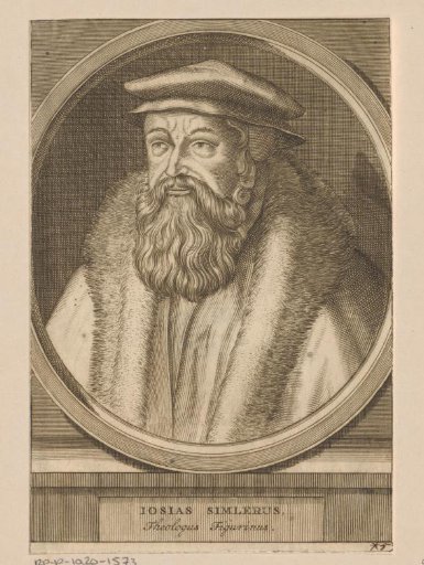 Portrait of Josias Simmler