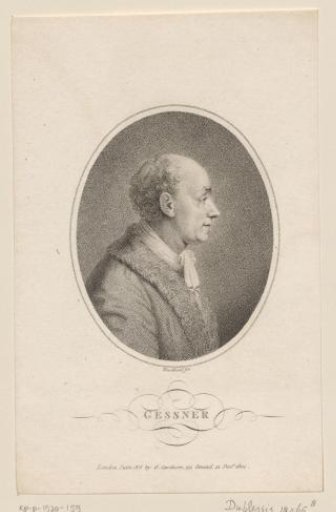 Portrait of Salomon Gessner