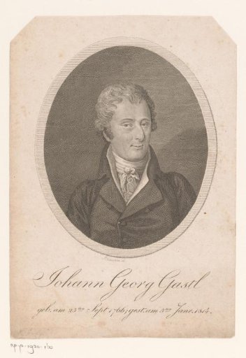 Portrait of Johann Georg Gastl