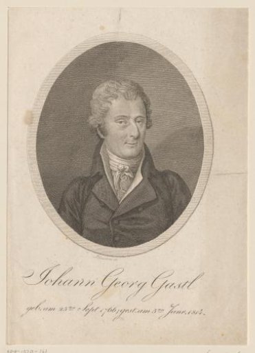 Portrait of Johann Georg Gastl