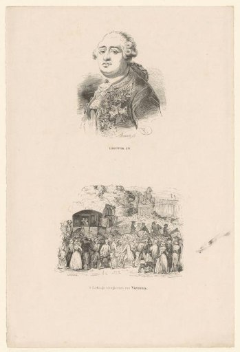 Portrait of Louis XVI and the Return from Varennes