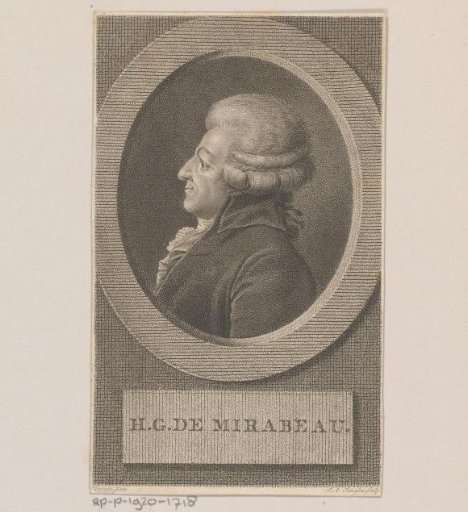 Portrait of Honoré-Gabriel de Riqueti