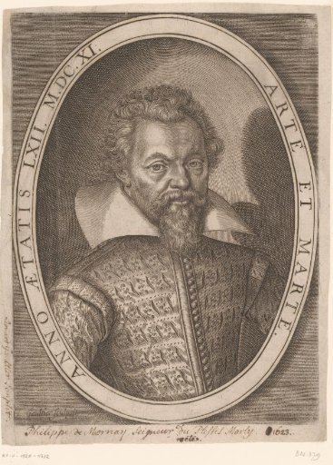 Portrait of Philippe du Plessis-Mornay at the age of 62