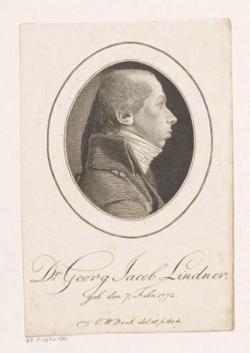 Portrait of Georg Jacob Lindner