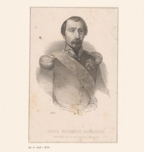 Portrait of Napoleon III Bonaparte