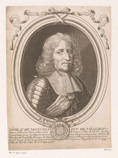 Portrait of Nicolas de Neufville de Villeroy