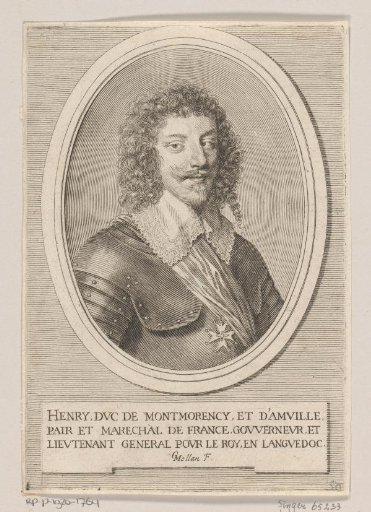 Portrait of Henry, Duke of Montmorency