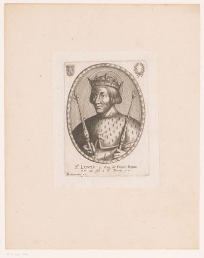 Portrait of Louis IX of France