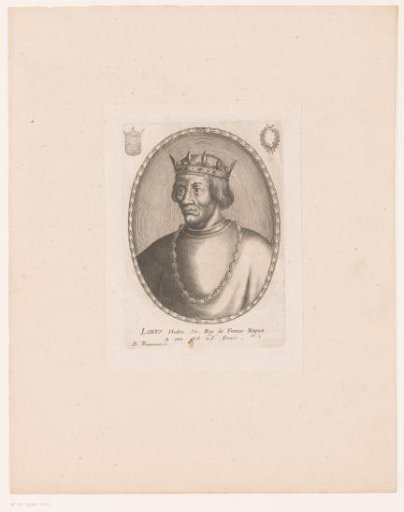 Portrait of Louis X of France