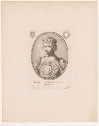 Portrait of Louis III of France