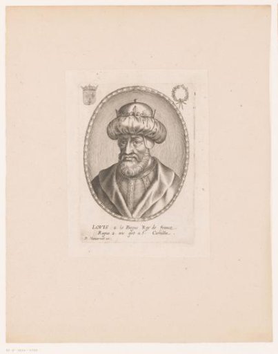 Portrait of Louis II of France