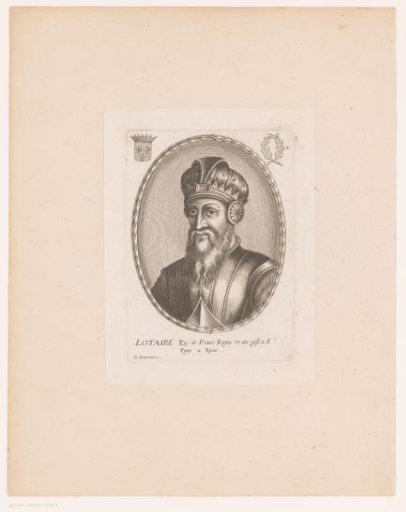 Portrait of Lothair of France