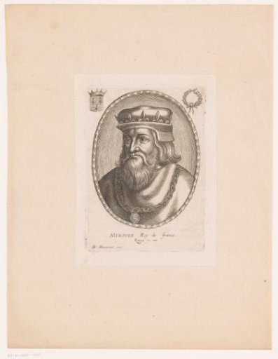 Portrait of Merovech, King of the Franks