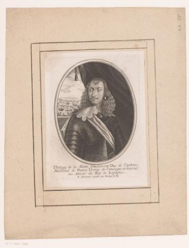 Portrait of Philippe de La Mothe-Houdancourt