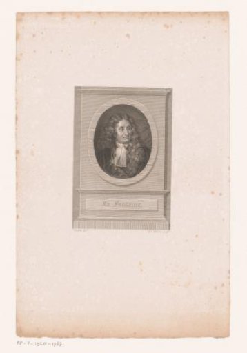 Portrait of Jean de La Fontaine