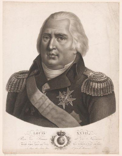 Portrait of Louis XVIII