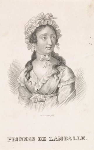 Portrait of Maria Louise of Savoy-Carignano