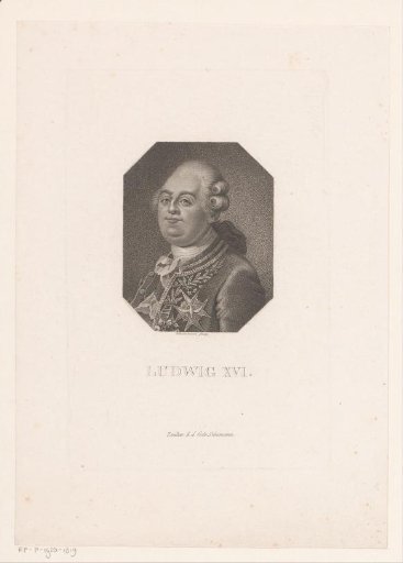 Portrait of Louis XVI, King of France