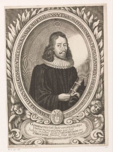 Portrait of Johann Ludwig Gombracht