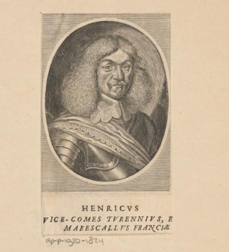 Portrait of Henri de La Tour d'Auvergne