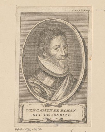 Portrait of Benjamin de Rohan