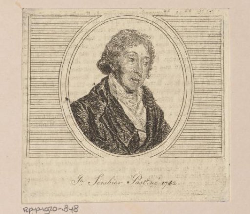 Portrait of Jean Senebier