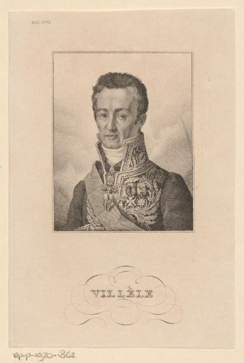 Portrait of Joseph de Villèle