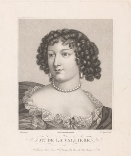 Portrait of Louise de La Vallière