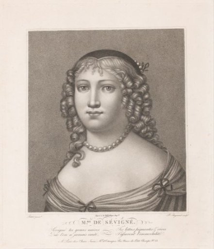 Portrait of Madame de Sévigné