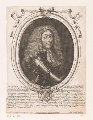 Portrait of Friedrich Arnaud, Duke of Schomberg