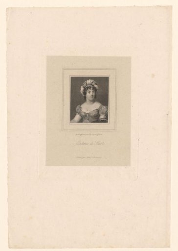Portrait of Germaine de Staël