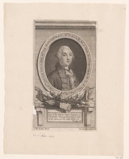 Portrait of Charles-François-César Le Tellier de Montmirail